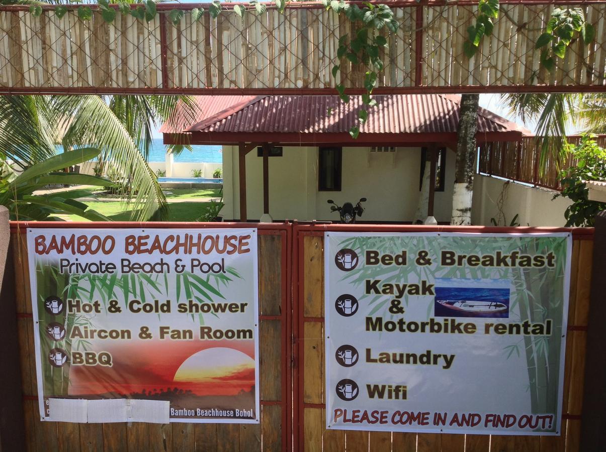 Bamboo Beachhouse Dormitory Garcia Hernandez المظهر الخارجي الصورة